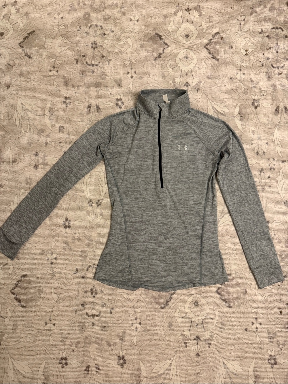 Under Armour Women’s Gray Half-Zip Training Pullover